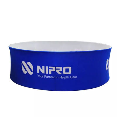 Sinal de suspensão afilado 60in da feira profissional dobrável circular da exposição da exposição do PNF acima