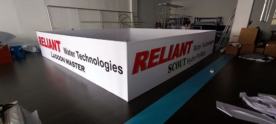 PNF impresso 8ft da parte inferior de 6ft acima das bandeiras de suspensão do projeto do suporte da exposição para exposições