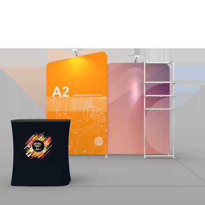 cabine de alumínio curvada 30ft da feira profissional da exposição da exposição da feira profissional para CES