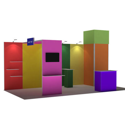 a cabine portátil da feira profissional de 3x3 3x4 3x5 mura o sistema modular da tela de SEG
