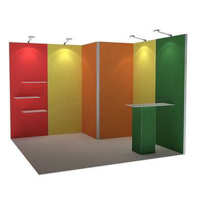 a cabine portátil da feira profissional de 3x3 3x4 3x5 mura o sistema modular da tela de SEG