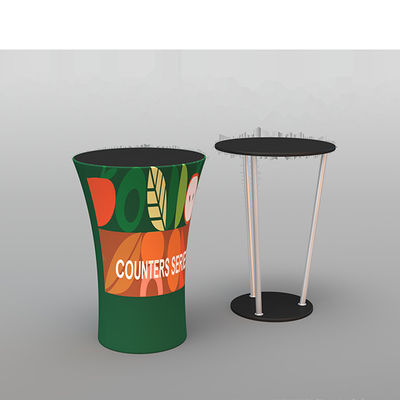 Da promoção de Front Portable Reception Desks Folding da tela do PNF contador oval acima