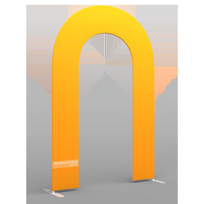 Flor elástica parede de partido ocidental personalizada 7ft do tema dos contextos do casamento