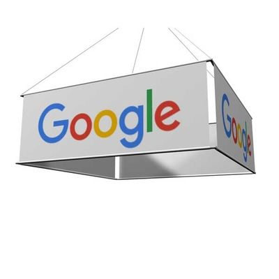 72&quot; X 36&quot; sinal de suspensão de suspensão claro 40Ibs da feira profissional da bandeira do quadrado de tubo de EZ