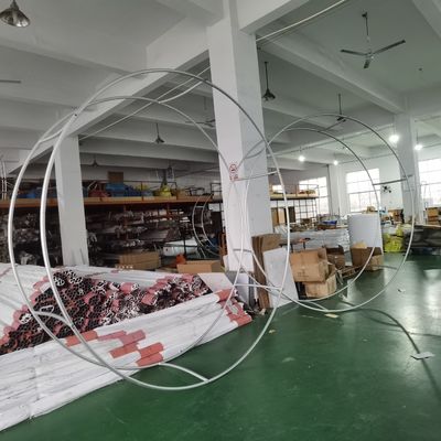 Sinal de suspensão afilado 60in da feira profissional dobrável circular da exposição da exposição do PNF acima