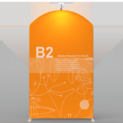 a exposição modular de 230gsm 30mm para indicar exposições relativas à promoção da cabine para o contratante vive