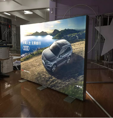 O quadro de alumínio Frameless da caixa de luz de matéria têxtil SEG conduziu a caixa de luz 800x2000x80mm