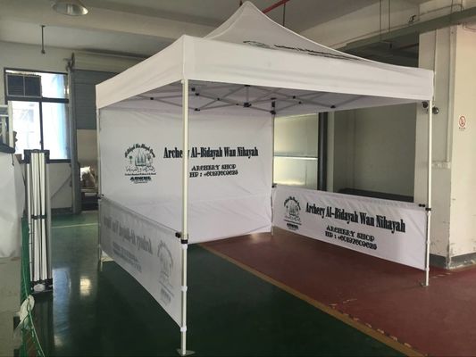 da barraca exterior do dossel do famoso de 3x4.5m o miradouro dobrável estala acima para a propaganda