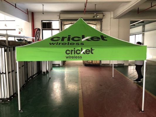 Abrigos exteriores de alumínio feitos sob encomenda 10x10 de Logo Printed Outdoor Canopy Tent