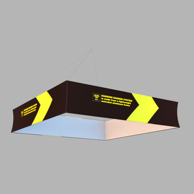 Bandeira de suspensão do círculo do PNF do teto aéreo da exposição da exposição acima para a propaganda
