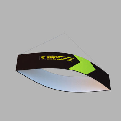 Cerca de suspensão Mesh Trade Show Ceiling Banners da bandeira da feira profissional de 8FT 10FT