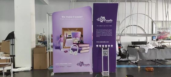 O ODM 20ft estala acima a expo que a exposição modular feita sob encomenda está exposições da cabine da feira profissional 10x10