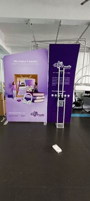 A exposição modular de alumínio está a feira profissional que 10x30 10x10 estalam acima a cabine