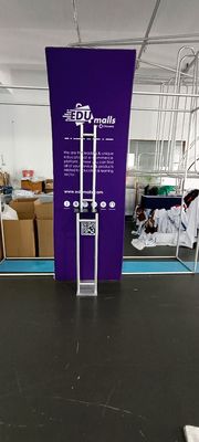da exposição modular da exposição da feira profissional do PE 250gsm suporte retroiluminado da cabine que ilumina 3X3