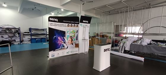 cabine de alumínio curvada 30ft da feira profissional da exposição da exposição da feira profissional para CES